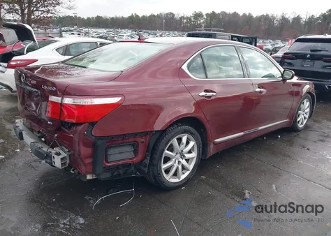 2009 Lexus Ls 460 из США, поврежденный, VIN JTHCL46F895003153